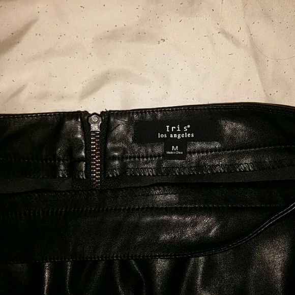 LEATHER SKIRT - Picture 2 of 3